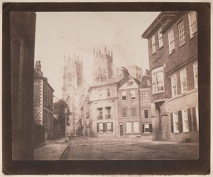 Eine Szene in York—York Minster von Lop Lane von William Henry Fox Talbot