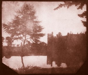 Lacock Abbey in Reflexion, ca. 1840