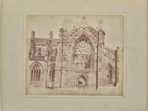 Melrose Abbey von William Henry Fox Talbot