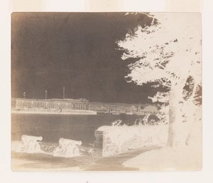 Royal William Victualling Yard, Plymouth, von Mount Edgecumbe von William Henry Fox Talbot