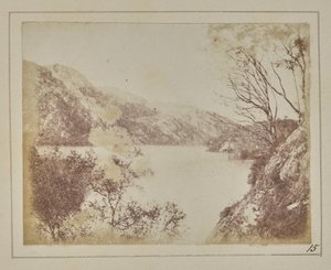 Landschaft von Loch Katrine von William Henry Fox Talbot