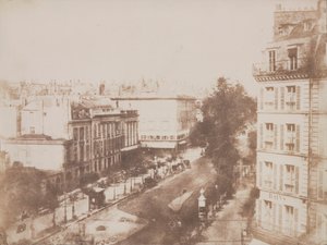 Ansicht der Boulevards in Paris von William Henry Fox Talbot