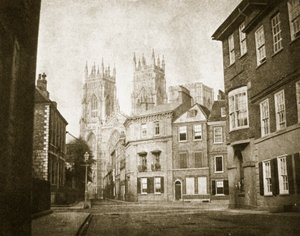 Westfront, York Minster, von Lendall Street von William Henry Fox Talbot