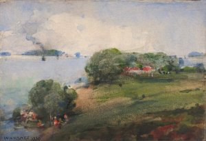 Blick auf den Potomac von William Henry Holmes