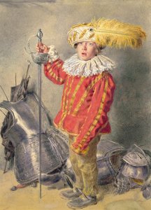 Ein tapferer Krieger von William Henry Hunt