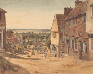 Dagnall Lane, St. Albans von William Henry Hunt