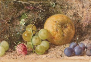 Fruchtstück, ca. 1855 von William Henry Hunt