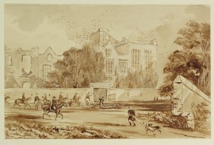 Hardwick Old Hall von William Henry Hunt