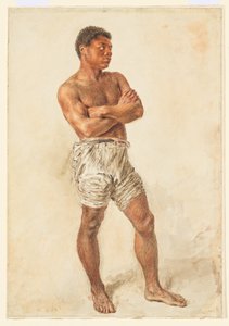 Studie eines jungen Modells von William Henry Hunt