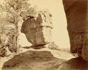 Balanced Rock, Garden of the Gods von William Henry Jackson