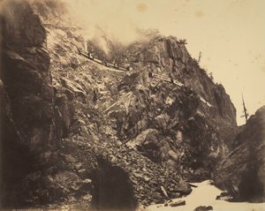 Cañon des Rio las Animas, um 1882-1886 von William Henry Jackson
