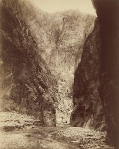 Diamond River Canyon, 1885 von William Henry Jackson
