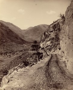[Georgetown, Colorado vom Democratic Mountain] von William Henry Jackson