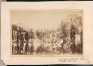 Lake Mary. Big Cottonwood Canyon. Utah von William Henry Jackson