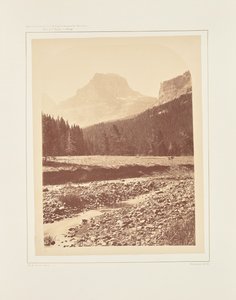 Palace Butte, in der Nähe von Mount Blackmore von William Henry Jackson