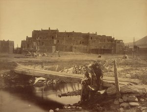 Pueblo de Taos, Nord-New Mexico, Denver und Rio Grande Railway