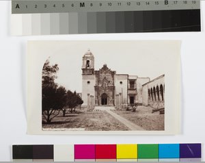 Zacatecas, die Kapelle der Bufa, 1883-84 von William Henry Jackson