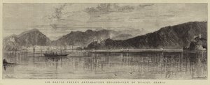 Sir Bartle Freres Anti-Sklaverei-Mission, Blick auf Maskat, Arabien