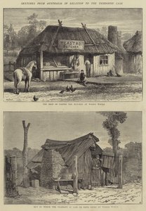 Skizzen aus Australien im Zusammenhang mit dem Tichborne-Fall von William Henry James Boot