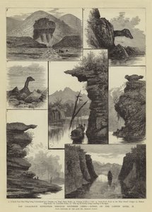 Die Colquhoun-Expedition durch Südchina, Szenen am Canton-Fluss, II von William Henry James Boot