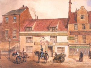 Das Weiße Pferd Gasthaus, Pilgrim Street von William Henry Knowles