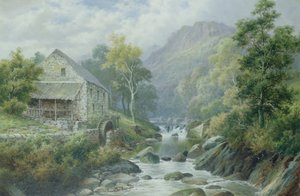Alte stillgelegte Mühle, Dolgelly