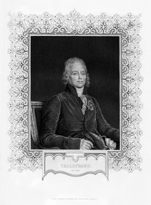 Charles Maurice de Talleyrand-Perigord, französischer Diplomat, 19. Jahrhundert