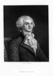 Maximilien Robespierre, einer der Führer der Französischen Revolution