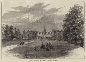Hatfield House, der Sitz des Marquis von Salisbury