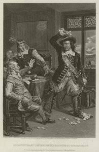 Gouverneur Stuyvesant zerstört die Aufforderung zur Übergabe von New York, 1664 von William Henry Powell