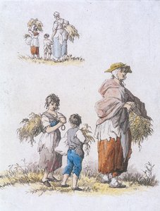 Frauen und Kinder beim Nachlesen, Provinzcharaktere, 1802