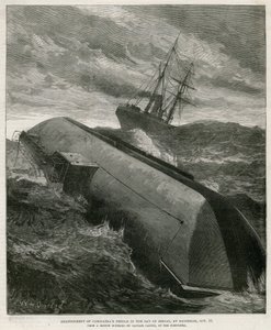 Aufgabe der Nadel von Cleopatra in der Biskaya von William Heysham Overend