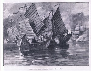 Angriff auf die chinesischen Dschunken AD 1841