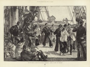 Leben an Bord eines Kriegsschiffs von William Heysham Overend