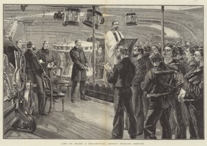 Leben an Bord eines Kriegsschiffs, Sonntagsgottesdienst von William Heysham Overend