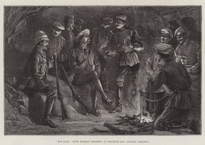 Pot Luck mit russischen Soldaten in der Possiette-Bucht, Russisch-Tartary