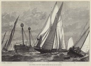 Royal Victoria Yacht Club, Kollision zwischen der Ada und der Florinda