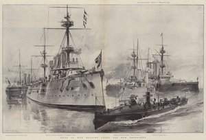 Kriegsschiffe im Bau nach dem neuen Programm von William Heysham Overend