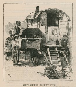Skizzen aus dem Zigeunerleben; Messerschleifer, Hackney Wick