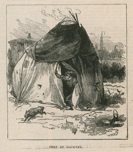 Skizzen des Zigeunerlebens; Zelt in Hackney