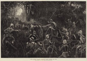 Südafrikanischer Krieg, Artillerie durchquert den Busch von William Heysham Overend