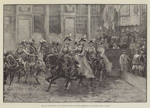 150. Jahrestag der Preußischen Gardes du Corps, Reiterfeste in der Reitschule, Potsdam