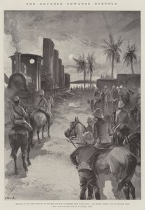 Der Vormarsch auf Dongola von William Heysham Overend