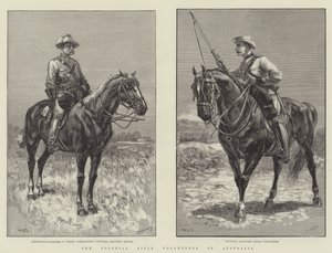 Die Kolonialen Schützenfreiwilligen von Australien