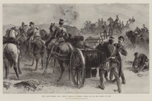 Der Griechisch-Türkische Krieg, Prinz Nikolaus von Griechenland unter Beschuss in der Schlacht von Mati von William Heysham Overend