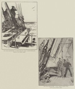 Die Marine-Manöver