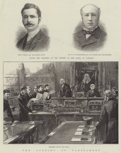 Die Eröffnung des Parlaments