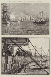 Die Marineparade zum Jubiläum der Königin in Spithead