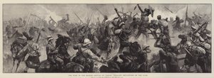 Der Krieg im Sudan, Schlacht von Tamasi, tapfere Rückeroberung der Kanonen von William Heysham Overend
