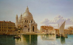 Santa Maria Della Salute, Venedig von William Hickling Burnett